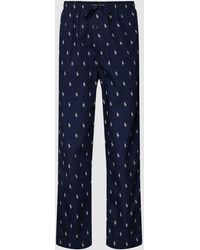 Polo Ralph Lauren - Pyjamabroek Met All-over Logo - Lyst
