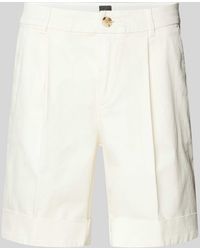 BOSS - Regular Fit Shorts mit Bundfalten Modell 'Taggie' - Lyst