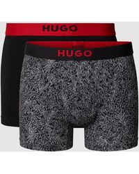 HUGO - Nauwsluitende Boxershort Met Logoband - Lyst