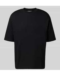 SELECTED - Regular Fit T-Shirt Van Puur Katoen Model 'Relaxaspen' - Lyst