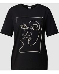 Vila - T-Shirt mit Motiv-Print Modell 'VISYBIL' - Lyst