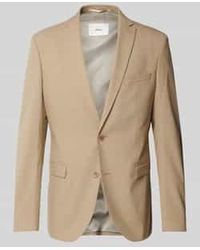 S.oliver - 2-knoops Colbert Met Reverskraag - Lyst