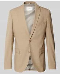 S.oliver - 2-knoops Colbert Met Reverskraag - Lyst