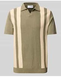 SELECTED - Poloshirt Met V-Hals, Model 'Mattis' - Lyst