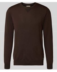 Blend - Strickpullover mit Rundhalsausschnitt Modell 'Bruton' - Lyst