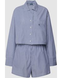 Polo Ralph Lauren - Pyjama mit Streifenmuster - Lyst
