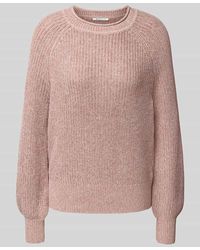 Tom Tailor - Regular Fit Strickpullover aus Baumwoll-Mix - Lyst