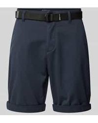 Tom Tailor - Regular Fit Chinoshorts Met Riem - Lyst