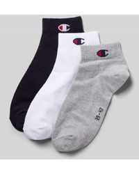 Champion - Socken mit Logo-Detail Modell 'QUARTER' im 3er-Pack - Lyst