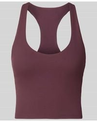 Fabletics - Cropped Top mit integrierten Cups - Lyst