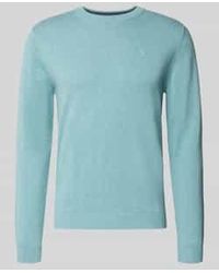 Tom Tailor - Regular Fit Gebreide Trui Van Puur Katoen - Lyst