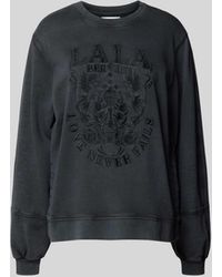 Lala Berlin - Oversized Sweatshirt mit Ballonärmeln - Lyst