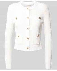 Guess - Cardigan Van Viscosemix, Model 'Emmie' - Lyst