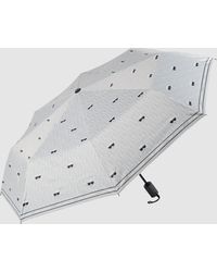 Karl Lagerfeld Paraplu Met Logomotief - Meerkleurig