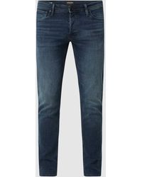 Jack & Jones - Slim Fit Jeans Met Stretch, Model 'glenn' - Lyst
