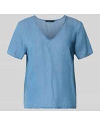 Vero Moda - Regular Fit T-Shirt Van Lyocell Model 'Bree' - Lyst