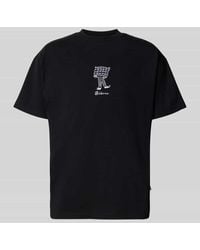 BLKVIS - T-Shirt mit Motiv- und Label-Stitching Modell 'BAKERY' - Lyst