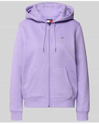 Tommy Hilfiger - Regular Fit Sweatjacke aus Baumwoll-Mix - Lyst