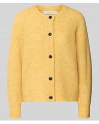 SELECTED - Regular Fit Strickjacke aus Woll-Mix mit Alpaka-Anteil Modell 'LULU' - Lyst