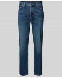 Tommy Hilfiger - Straight Fit Jeans Van Katoenmix, Model 'Denton' - Lyst