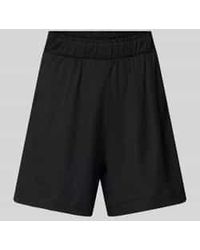 Tom Tailor - Korte Loose Fit Broek Met Structuurmotief - Lyst
