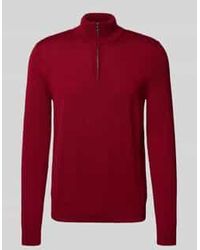 Joop! - Gebreide Pullover Van Merinowol Met Schipperskraag, Model 'Dario' - Lyst