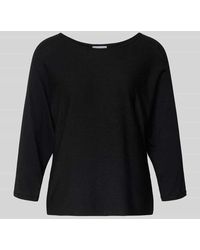 Comma, - Relaxed Fit Pullover aus Viskose-Mix in Strick-Optik - Lyst