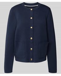 Tommy Hilfiger - Regular Fit Wende-Cardigan aus Baumwoll-Mix - Lyst