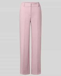 SELECTED - Regular Fit Wijdte Broek Met Viscose Model 'Rita' - Lyst