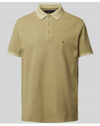 Tommy Hilfiger - Regular Fit Poloshirt mit Logo-Stitching - Lyst