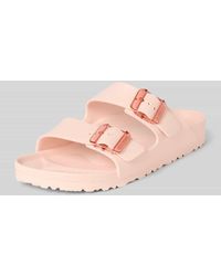 Birkenstock - Slides mit Dornschließen Modell 'ARIZONA STEALTH BUCKLE' - Lyst