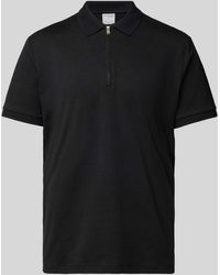 SELECTED - Regular Fit Poloshirt mit Reißverschlussleiste Modell 'FAVE' - Lyst