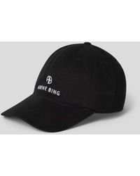 Anine Bing - Base Cap mit Label-Stitching - Lyst
