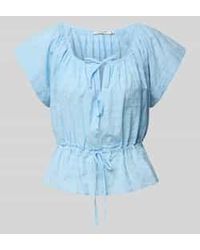 Scotch & Soda - Regular Fit Blouse Met Structuurmotief - Lyst