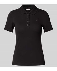 Tommy Hilfiger - Slim Fit Poloshirt mit Logo-Stitching Modell '1985' - Lyst