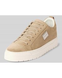 Antony Morato - Sneaker aus echtem Leder mit Logo-Applikation Modell 'Suede' - Lyst
