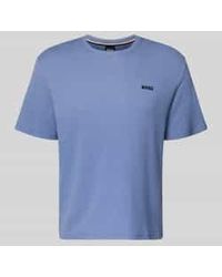 BOSS - Regular Fit T-Shirt Van Katoenmix - Lyst