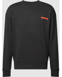 Calvin Klein - Sweatshirt Met Labelprint - Lyst