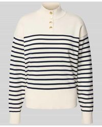 Tommy Hilfiger - Regular Fit Pullover aus Baumwoll-Mix - Lyst