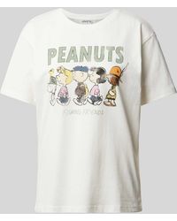 Jake*s - T-Shirt mit Peanuts®-Print - Lyst
