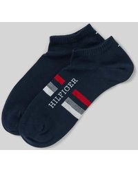 Tommy Hilfiger - Sneaker-Socken mit Logo-Detail im 2er-Pack - Lyst