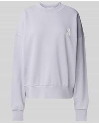 ARMEDANGELS - Oversized Sweatshirt mit gerippten Abschlüssen - Lyst