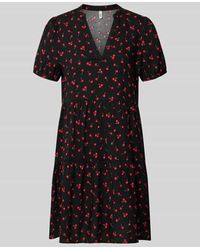 ONLY - A-Linie Freizeitkleid aus reiner Viskose Modell 'NOVA LIFE' - Lyst