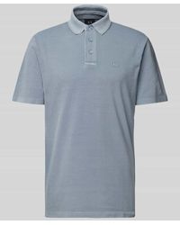 ARMANI EXCHANGE - Poloshirt Mit Kurzer Knopfleiste - Lyst