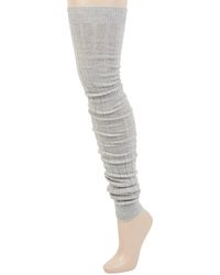 Esprit Stulpen mit Schurwoll-Anteil - Grau