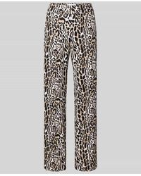 RAFFAELLO ROSSI - Straight Leg Stoffhose Mit Elastischem Bund Modell 'Candice' - Lyst