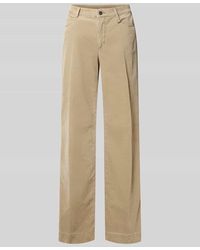 M·a·c - Cordhose mit weitem Bein und Eingrifftaschen - Lyst