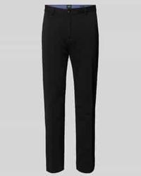 Scotch & Soda - Tailored Fit Stoffen Broek Met Riemlussen - Lyst