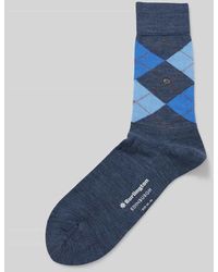 Burlington - Sneakersocken Mit Strukturmuster - Lyst