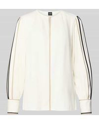 BOSS - Regular Fit Langarmbluse aus Viskose-Mix Modell 'BANARIAH' - Lyst